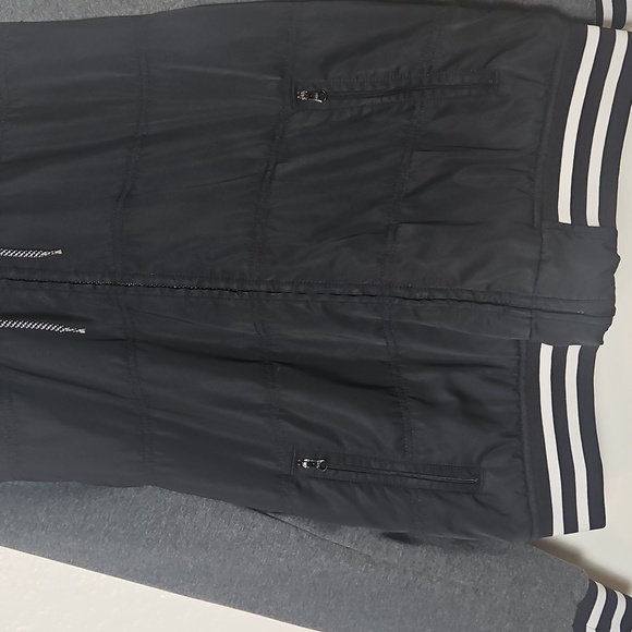 American Rag Black and Gray Bomber Jacket - Picture 8 of 9